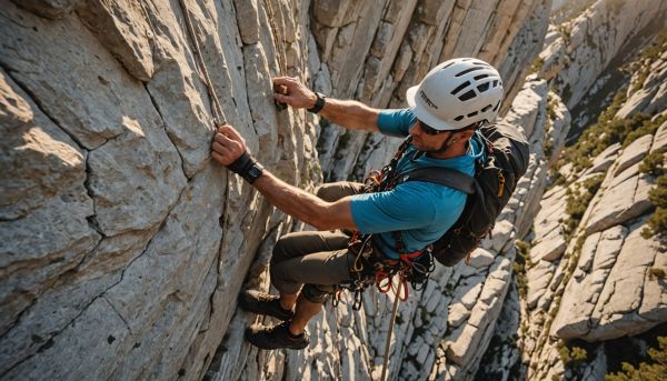 Escalade en falaise et sensations fortes en extérieur