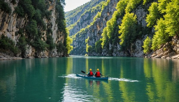Aventures inoubliables en canoe dans les gorges de l'ardèche